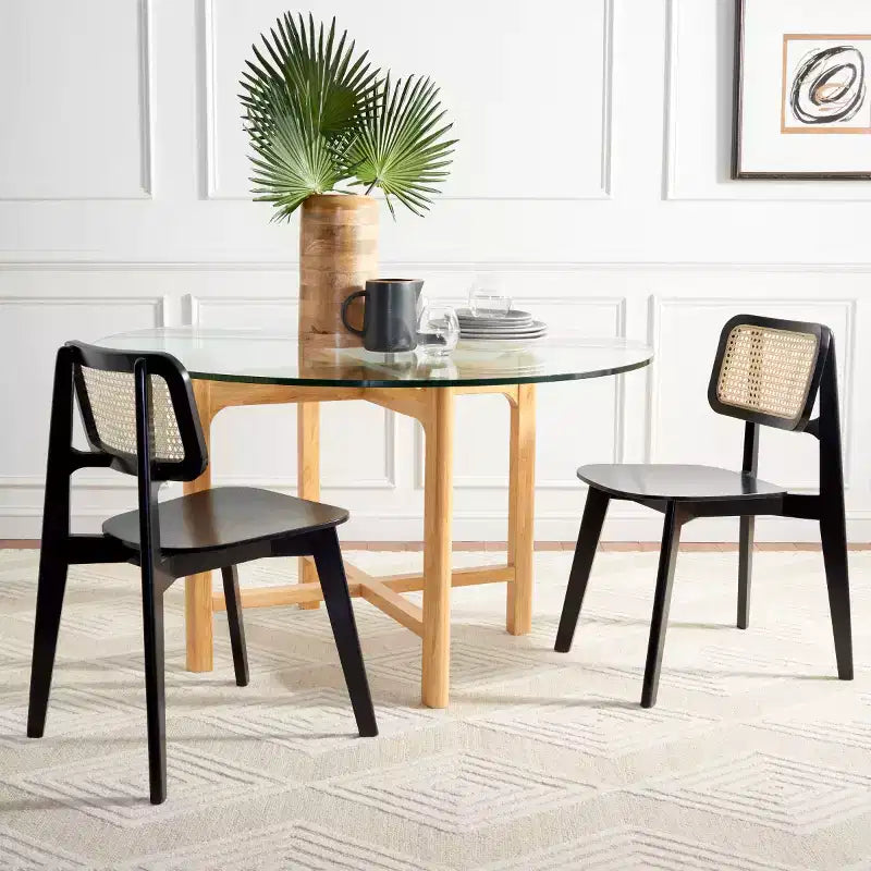 Sedia da pranzo Luz in canna (Set di 2) - DCH1006 - Safavieh