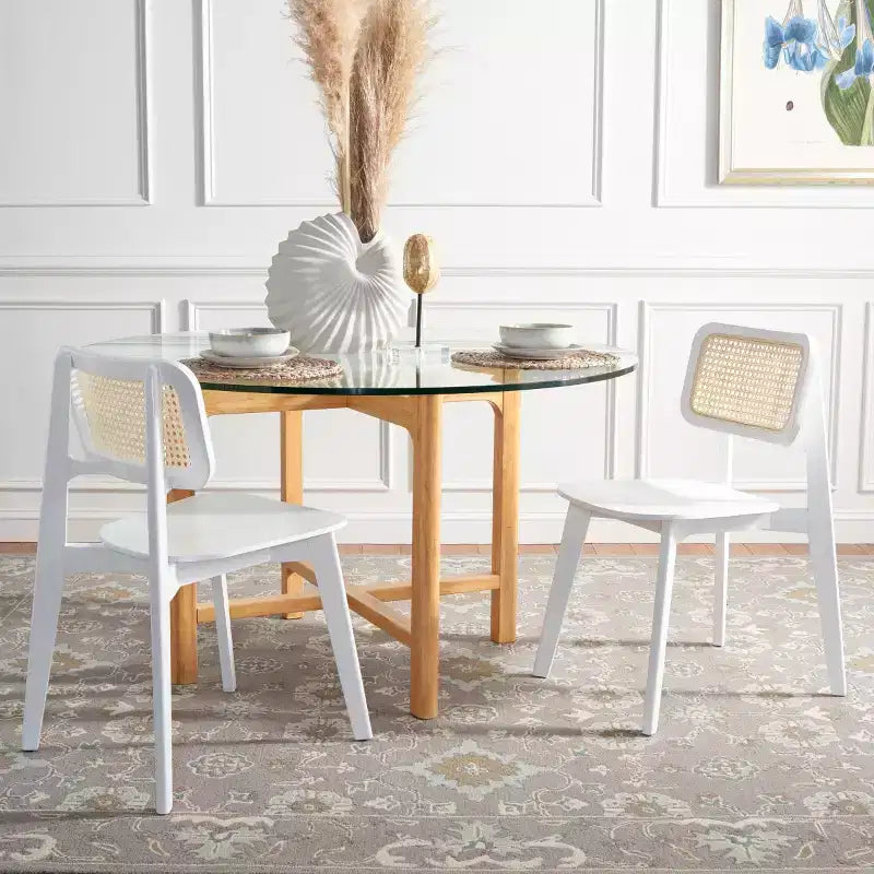 Sedia da pranzo Luz in canna (Set di 2) - DCH1006 - Safavieh