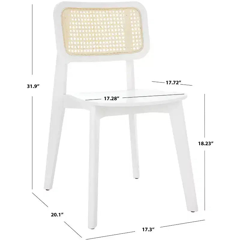 Sedia da pranzo Luz in canna (Set di 2) - DCH1006 - Safavieh