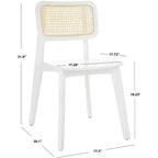 Sedia da pranzo Luz in canna (Set di 2) - DCH1006 - Safavieh