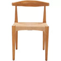 Dagney Woven Dining Chair - DCH1008 - Walnut/Natural - Safavieh
