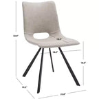 Sedia da pranzo Mika (Set di 2) - DCH3009 - Safavieh