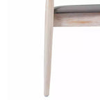 Flash Furniture Chester, set di 2 sedie da pranzo commerciali in legno massiccio con schienale a doghe e sedili in vinile