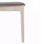 Flash Furniture Chester, set di 2 sedie da pranzo commerciali in legno massiccio con schienale a doghe e sedili in vinile