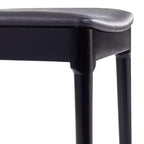 Flash Furniture Chester, set di 2 sedie da pranzo commerciali in legno massiccio con schienale a doghe e sedili in vinile