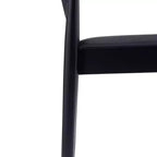 Flash Furniture Chester, set di 2 sedie da pranzo commerciali in legno massiccio con schienale a doghe e sedili in vinile
