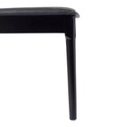 Flash Furniture Chester, set di 2 sedie da pranzo commerciali in legno massiccio con schienale a doghe e sedili in vinile