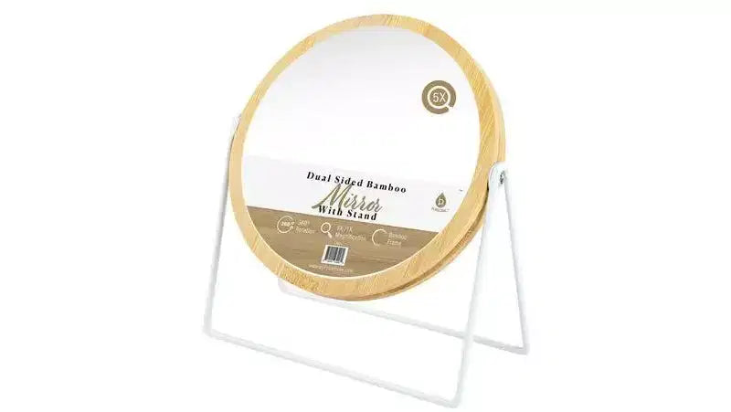 Pursonic Dual-Side Mirror with Seamless 360 Rotation