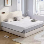 Materasso Wuleitex 10 pollici in memory foam con gel rinfrescante e fodera traspirante, rigidità media