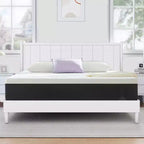 Materasso Wuleitex 10 pollici in memory foam con gel rinfrescante e fodera traspirante, rigidità media