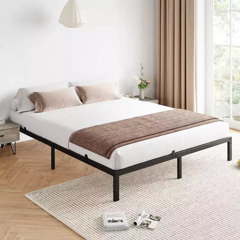 6/8/10/14 Inch Twin/Full/Queen/King Bed Frame with Storage
