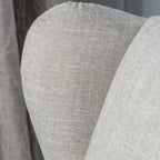Poltrona reclinabile a spinta con schienale alto e borchie in tessuto – Blu navy / Grigio / Rosso / Antracite / Grano, Singola
