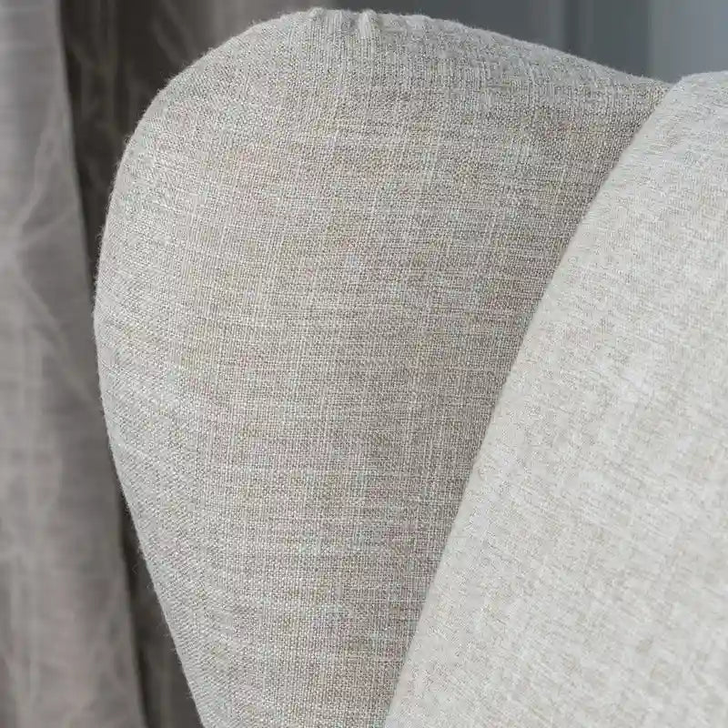 Poltrona reclinabile a spinta con schienale alto e borchie in tessuto – Blu navy / Grigio / Rosso / Antracite / Grano, Singola