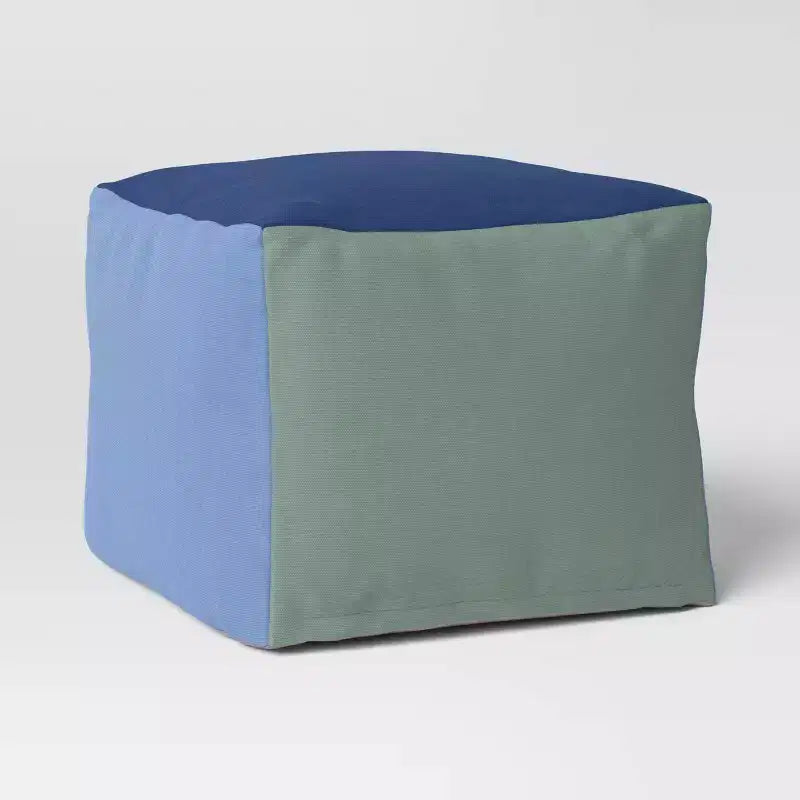Color Block Dorm Pouf - Room Essentials