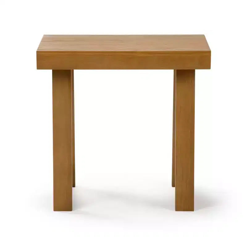 Tavolino Rettangolare Classico in Legno Massello Plank+Beam, Tavolino da Divano da 25" per Soggiorno, Tavolino Laterale
