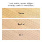 Tavolino Rettangolare Classico in Legno Massello Plank+Beam, Tavolino da Divano da 25" per Soggiorno, Tavolino Laterale