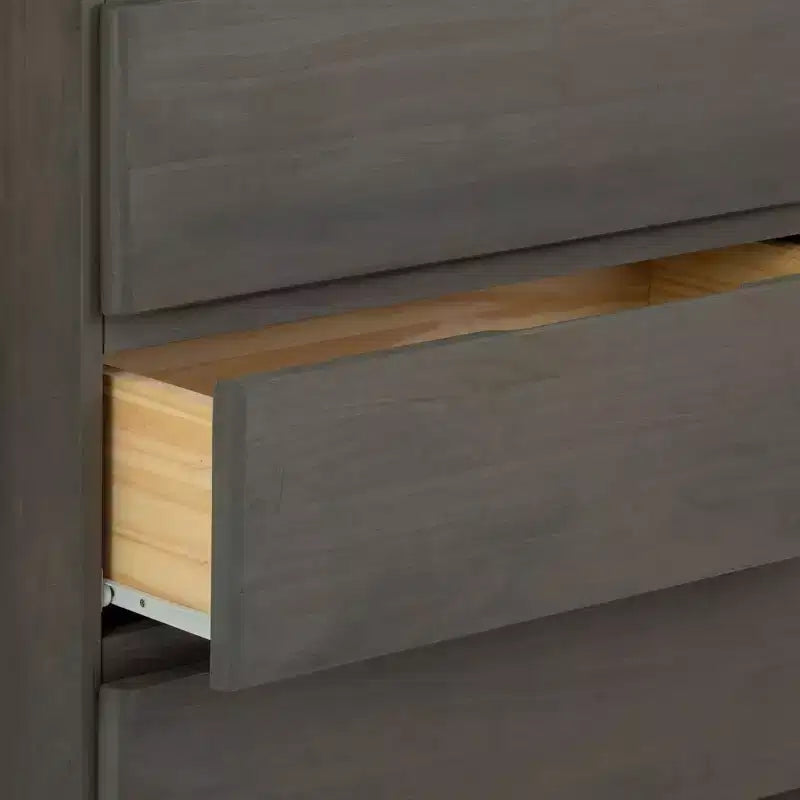 Plank+Beam Cassettiera Moderna da Fattoria a 3 Cassetti in Legno Massello