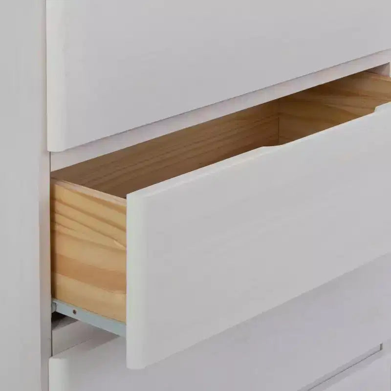 Plank+Beam Cassettiera Moderna da Fattoria a 3 Cassetti in Legno Massello