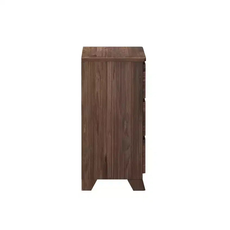 Plank+Beam Cassettiera Moderna da Fattoria a 3 Cassetti in Legno Massello