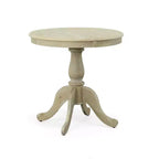 Tavolo da pranzo rotondo con piedistallo Carolina Living Salem