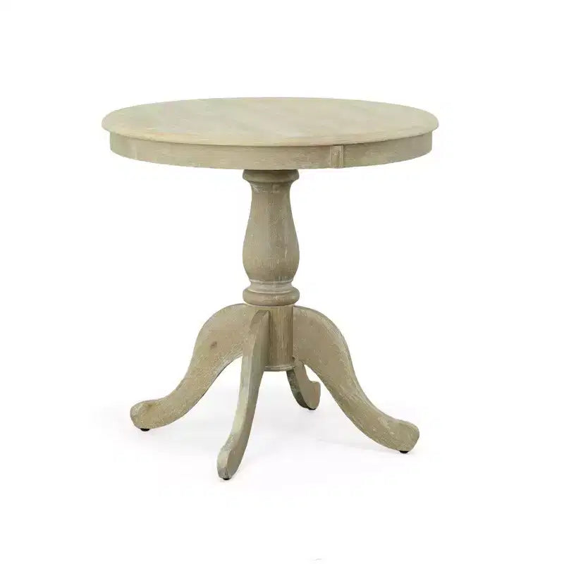 Tavolo da pranzo rotondo con piedistallo Carolina Living Salem