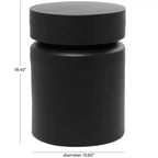 Tavolino d'appoggio Olivia & May Metal Drum