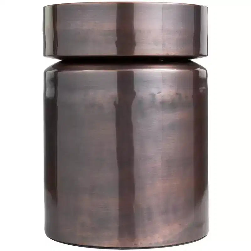 Tavolino d'appoggio Olivia & May Metal Drum