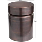 Tavolino d'appoggio Olivia & May Metal Drum