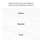 Comò a 6 cassetti in legno massiccio, stile moderno di metà secolo, Plank+Beam