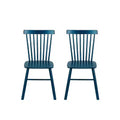 Storied Home Slatted Back Dining Chairs