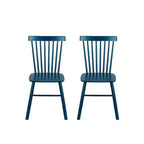 Storied Home Slatted Back Dining Chairs