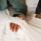 Poltrona a sacco imbottita Big Joe Wild Things con rivestimento rimovibile, morbida pelliccia sintetica, per bambini e ragazzi