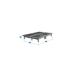 Base per Letto Elettrica Regolabile con Inclinazione Testa e Piedi, Massaggio e Porte USB – Grigio, Matrimoniale / Queen / Split King / Twin XL