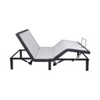 Base per Letto Elettrica Regolabile con Inclinazione Testa e Piedi, Massaggio e Porte USB – Grigio, Matrimoniale / Queen / Split King / Twin XL