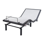 Base per Letto Elettrica Regolabile con Inclinazione Testa e Piedi, Massaggio e Porte USB – Grigio, Matrimoniale / Queen / Split King / Twin XL