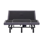 Base per Letto Elettrica Regolabile con Inclinazione Testa e Piedi, Massaggio e Porte USB – Grigio, Matrimoniale / Queen / Split King / Twin XL