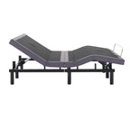 Base per Letto Elettrica Regolabile con Inclinazione Testa e Piedi, Massaggio e Porte USB – Grigio, Matrimoniale / Queen / Split King / Twin XL