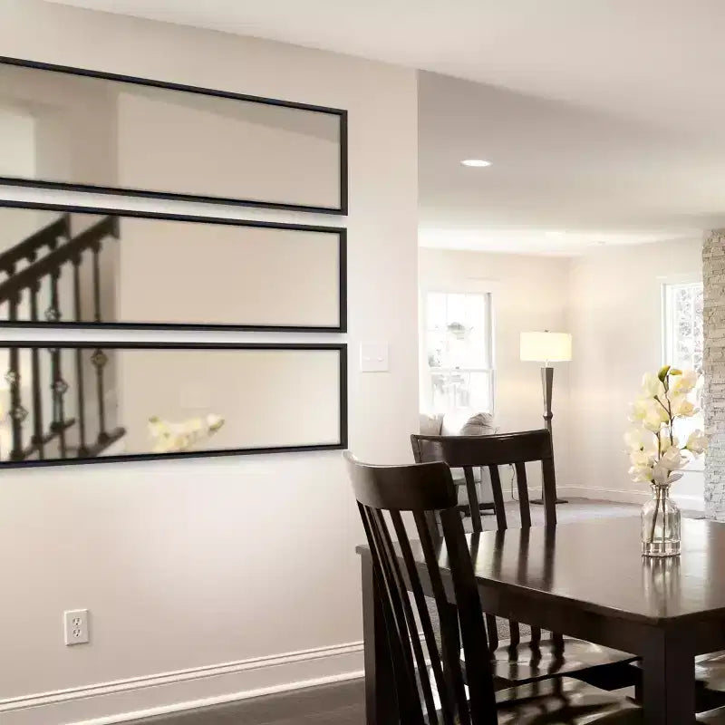 Specchio da parete con cornice Evans 16 x 48 - Kate and Laurel