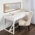 Specchio da parete con cornice Evans 16 x 48 - Kate and Laurel