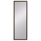 Specchio da parete con cornice Evans 16 x 48 - Kate and Laurel