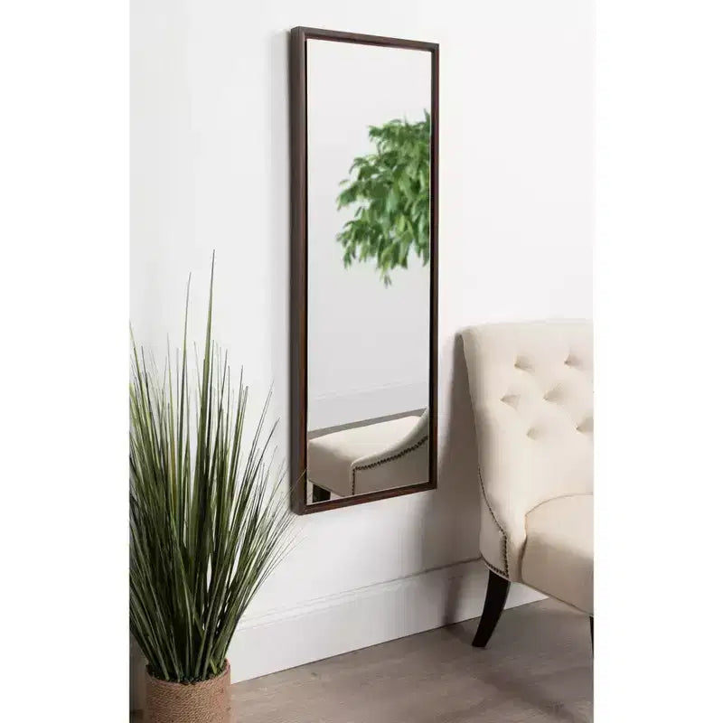 Specchio da parete con cornice Evans 16 x 48 - Kate and Laurel