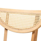 Set da pranzo di 7 pezzi Baxton Studio Dannell in legno, stile moderno-contemporaneo