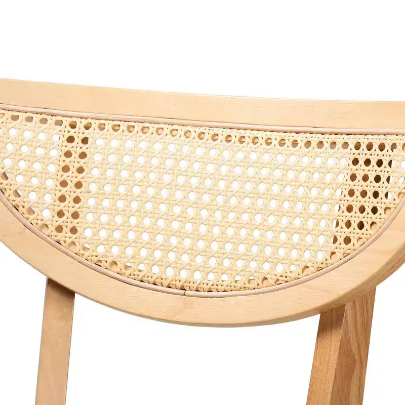 Set da pranzo di 7 pezzi Baxton Studio Dannell in legno, stile moderno-contemporaneo