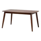 Set da pranzo di 7 pezzi Baxton Studio Dannell in legno, stile moderno-contemporaneo