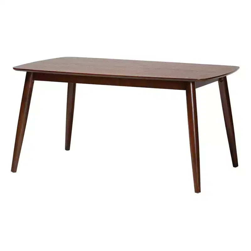Set da pranzo di 7 pezzi Baxton Studio Dannell in legno, stile moderno-contemporaneo