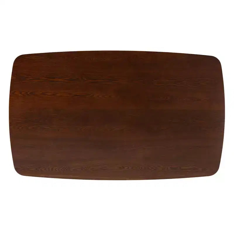 Set da pranzo di 7 pezzi Baxton Studio Dannell in legno, stile moderno-contemporaneo