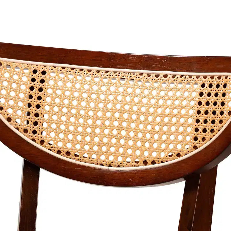 Set da pranzo di 7 pezzi Baxton Studio Dannell in legno, stile moderno-contemporaneo