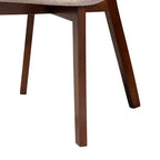 Set da pranzo di 7 pezzi Baxton Studio Dannell in legno, stile moderno-contemporaneo
