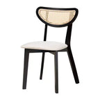 Set da pranzo di 7 pezzi Baxton Studio Dannell in legno, stile moderno-contemporaneo