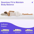 FDW Materasso in memory foam con gel e carbone di bambù da 5 pollici / Materasso in memory foam al tè verde / Certificato CertiPUR-US / Materasso in scatola